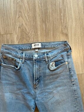 Agolde Light Blue Cropped Women's Ankle Jeans